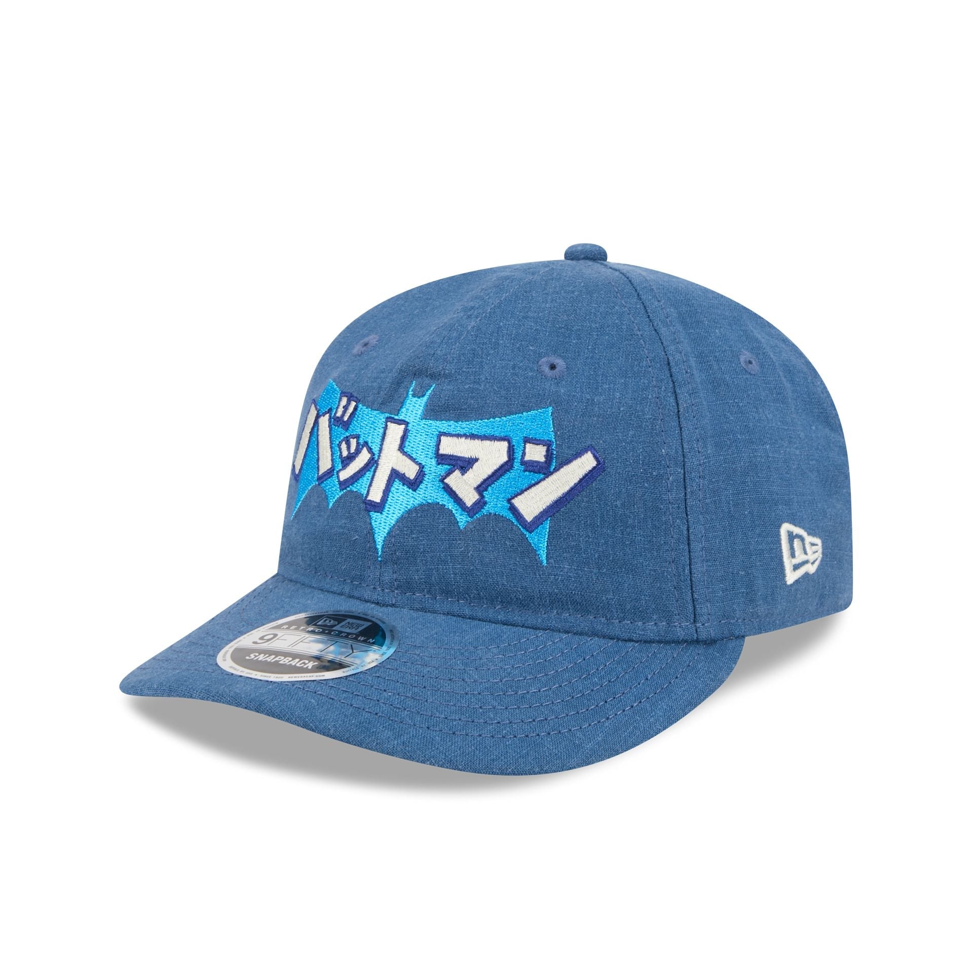 Batman Blue Retro Crown 9FIFTY Snapback Hat